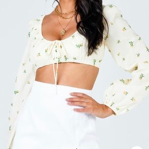 Princess Polly Violetta Crop Top